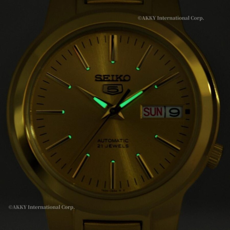 セイコー SEIKO 5 腕時計 機械式 自動巻き ゴールド 海外モデル SNKA10K1 メンズ [逆輸入品] | LINEブランドカタログ