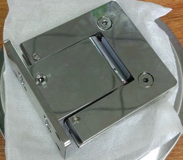 【麗室衛浴】臺灣精品 國產 B-305 油壓緩降 90度 玻對牆/不鏽鋼夾具