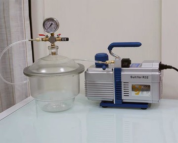 {可打統編 保固一年}低溫琺瑯抽真空套裝設備 玻璃干燥箱 真空泵 去除空氣 真空消泡