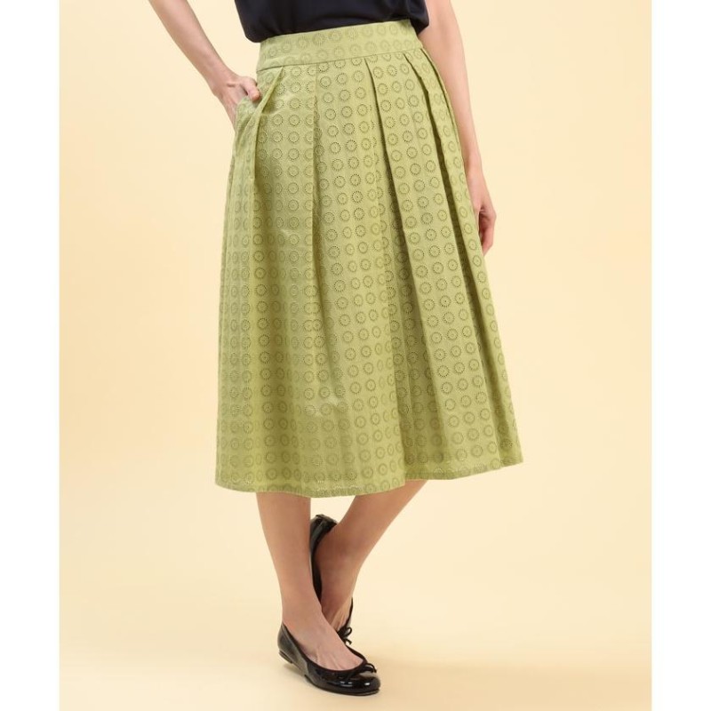 オールド イングランド】フラワー柄刺繍スカート | LINEショッピング 