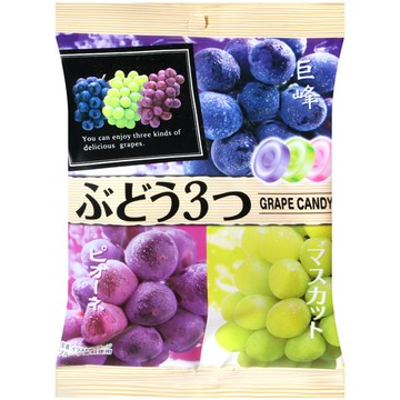 三種葡萄風味糖 (73.6g)