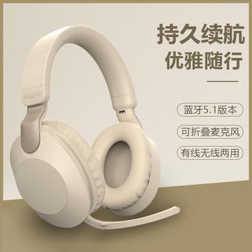 （爆款熱賣）（國際精品）【免運】長麥克風頭戴式耳機電競遊戲話務上網課耳麥手機電腦男女