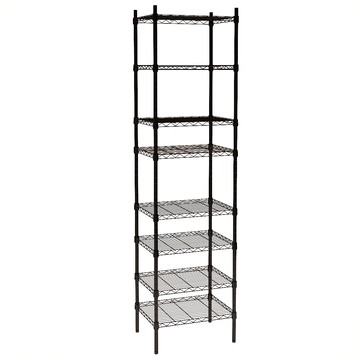 【客尊屋】小資型《粗管徑》45X60X225Hcm 白騎士八層架