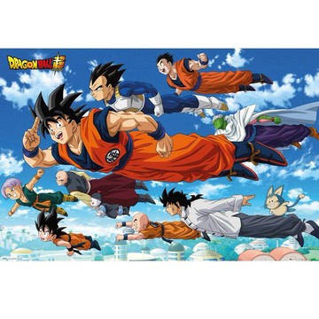 【七龍珠】七龍珠 超 Dragon Ball Super 進口海報(飛行)