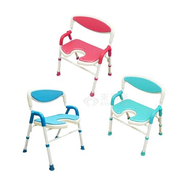 來而康 富士康 可收合 開口 洗澡椅 FZK-185 安全扶手 U型坐墊 沐浴椅 FZK185