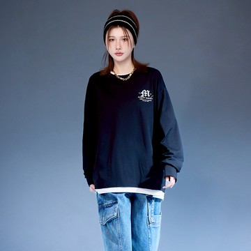 【MAJOR MADE】質感金屬磨毛機能長T