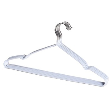 收納職人 北歐風不鏽鋼衣架10入 北歐藍 防滑衣架組  1組