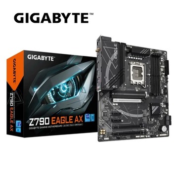 技嘉 Z790 EAGLE AX 主機板+Intel i7-12700KF 12核20緒 中央處理器