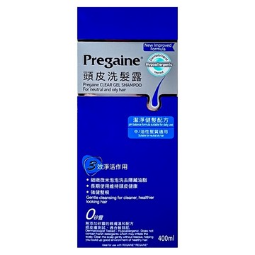 落建 頭皮洗髮露 潔淨健髮配方 中/油性髮質適用  400ml  1瓶