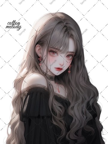 原創貼紙 no.494 人物貼紙 原創貼紙 人物貼紙 女孩貼紙 原創人物貼紙