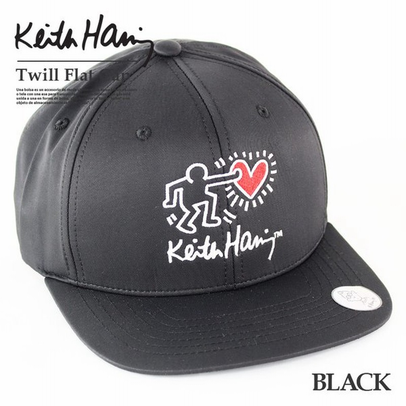 Keith Haring キースへリング ベースボールキャップ フラットキャップ ロゴ ツイル 帽子 フラット キャップ 男女兼用 シンプル 誕生日 プレゼント 通販 Lineポイント最大get Lineショッピング