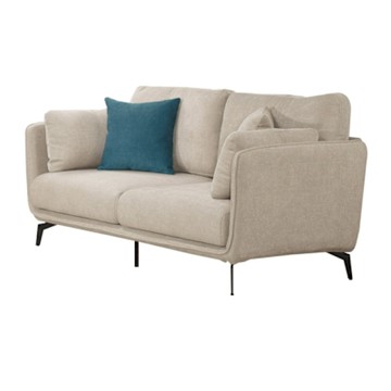 文創集 安迪可拆洗棉麻布二人座沙發椅-163x89x66cm免組