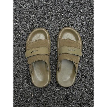 男士拖鞋2025新款夏季外穿涼鞋真皮高端涼拖鞋外出厚底沙灘一字拖