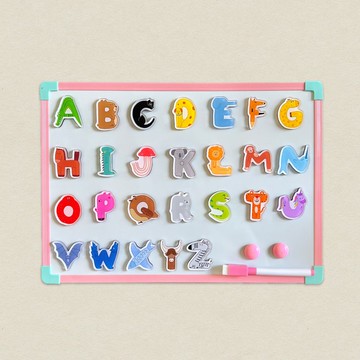 新品 / 壓克力磁鐵 / 咚東牌英文字母 / 共26枚