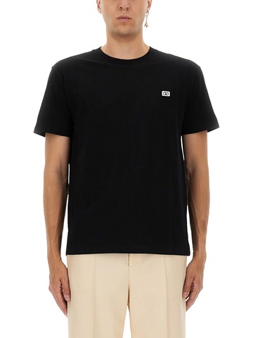 valentino t-shirt with signature vlogo