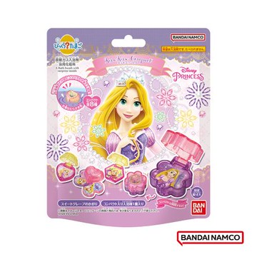 日本Bandai- 迪士尼魔髮奇緣入浴球x5(含閃亮寶盒/泡澡球)(採隨機出貨)