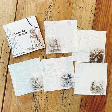 動物方程式 便條本