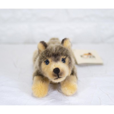 ケーセン ぬいぐるみ kosen オオカミの子 伏せ（ソフト） 20cm Wolf Pup Lying リアル 動物 | LINEブランドカタログ