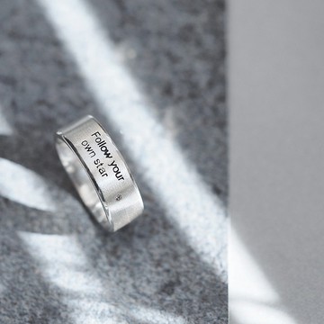 詩人的話戒指 925銀