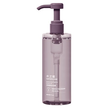 WATERCOME 水之蔻 淨潤香氛沐浴露 莫奈花園  400ml/50ml/12ml  胺基酸  煙醯胺  睡蓮精粹  1瓶