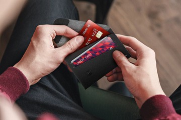 ionCARDholder  銀離子抗菌卡片套-環保物料 - 午夜黑 禮物