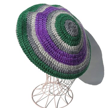 【編織時光】條紋漁夫帽 MULTI