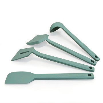 【mama cook】易手握八角全矽膠廚具