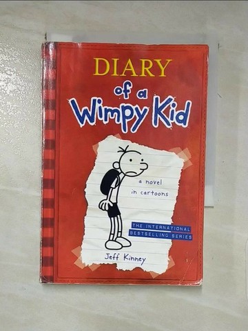 【書寶二手書T3／語言學習_XJO】Diary of a Wimpy Kid_Jeff Kinney