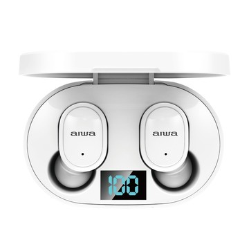aiwa 愛華 真無線藍芽耳機  白色  AT-X80E