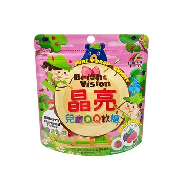 全日營養兒童晶亮QQ軟糖_莓果風味