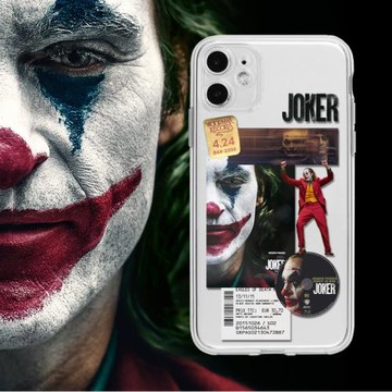 小丑電影菲利普斯原創安卓透明拼貼創意網紅個性軟殼全包手機殼適用13蘋果12pro16maxr14iphone17xs78plus15
