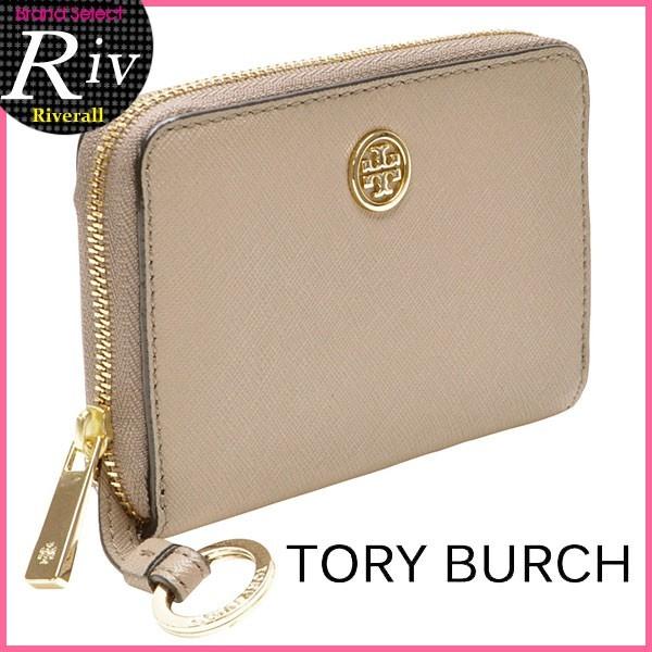 新品　Tory Burch フレンチグレー レザー　コインケース トリーバーチ TORY BURCH コインケース 小銭入れ レディース