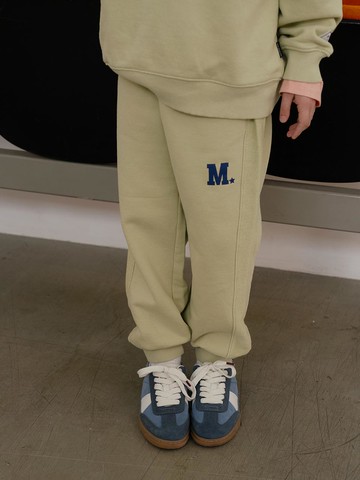 Block Heavyweight Cotton Sweatpants [GREEN]