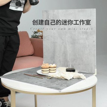 ins風拍照道具背景板拍攝攝影水泥木紋美食蛋糕裝飾背景墻復古美妝珠寶香水鞋包飲料靜物產品拍攝臺紅酒擺拍