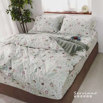 絲薇諾   MIT 60支天絲長絨棉 四件式 兩用被舖棉床包組  (哈里躲貓貓-雙人5尺)