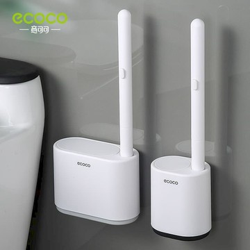 衛浴｜水材｜電料 【ECOCO】意可可-E2132 窄版小號一次性馬桶刷附8刷頭