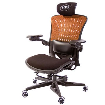 GXG  TANK 高背麂皮座 電腦椅(坦克橘) TW-82Z8 KGA3