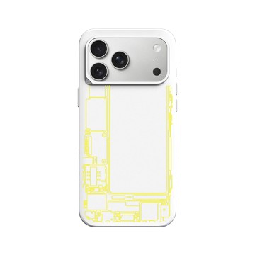 iPhone 17 Pro Max SolidX 白 - JOCR - Inside an iPhone - Yellow