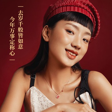 s925純銀本命年虎年福到項鏈女屬虎輕奢小眾吊墜新年禮物送女朋友