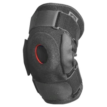 AOLIKES 奧力克斯 7907 護膝 雙鋁板支撐  L  黑色  1個