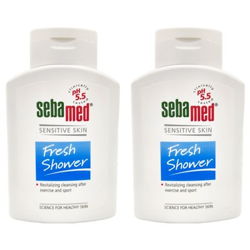 施巴 Fresh Shower 沐浴乳 運動後潔淨 敏感肌膚適用  200ml  2瓶