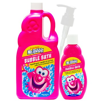 Mr.Bubble 兒童沐浴乳組 草莓香  1135ml  1組