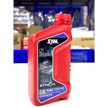 《油工坊》SYMOIL 三陽 S6800 10W40 合成 機油 陶瓷汽缸  GR GT JET  9000 SYM