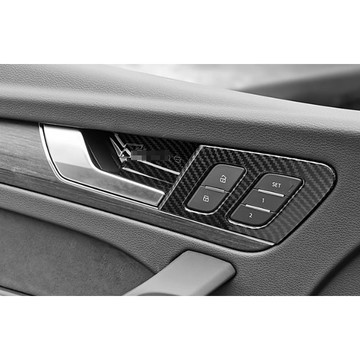 ~歐力斯~奧迪 AUDI 18-24年 Q5 內門碗 內門拉手 內把手框 內門把手框 內拉手框 碳纖維紋
