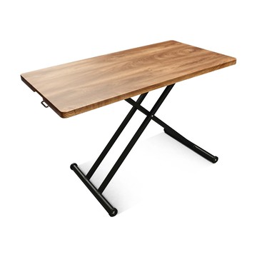 【C'est Chic】法桑琪工業風昇降機能桌-橡木年輪紋