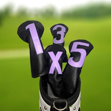 數字木桿套 個性高爾夫球桿套 桿頭保護套 高爾夫木桿保護套