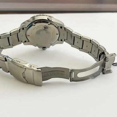 FESTINA フェスティナ クロノメーター クロノグラフ 腕時計 メンズ クォーツ OS80 中古 稼働品 | LINEブランドカタログ