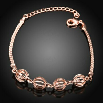 現貨+預購 玫瑰金手鍊純銀鑲鑽手環-簡單低調百搭母親節生日情人節禮物女飾品2色73bs12【獨家進口】【米蘭精品】