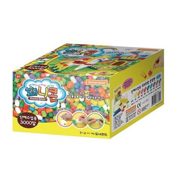 韓國 Donerland 魔法玉米黏土-3000PCS
