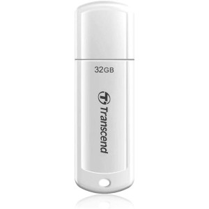 〔3個セット〕Transcend USBメモリ 32GB USB 3.1 ホワイト TS32GJF730-3P